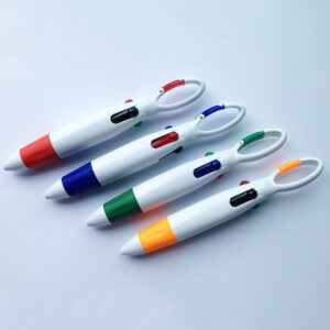 Carabiner Pen-Multicolour Retractable Ballpoint Pen