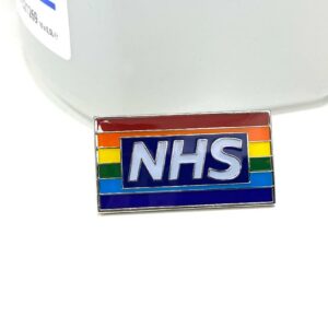 NHS Rainbow Pin Badge