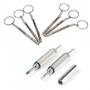 3in1 Screwdriver Keyring Glasses Mobile Phone Watch repair Tool